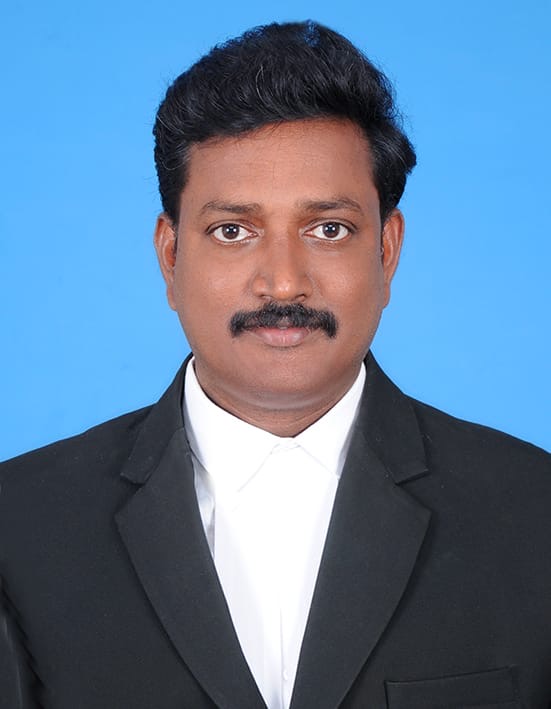 Portrait of Advocate C. Amudhan, Senior Associate